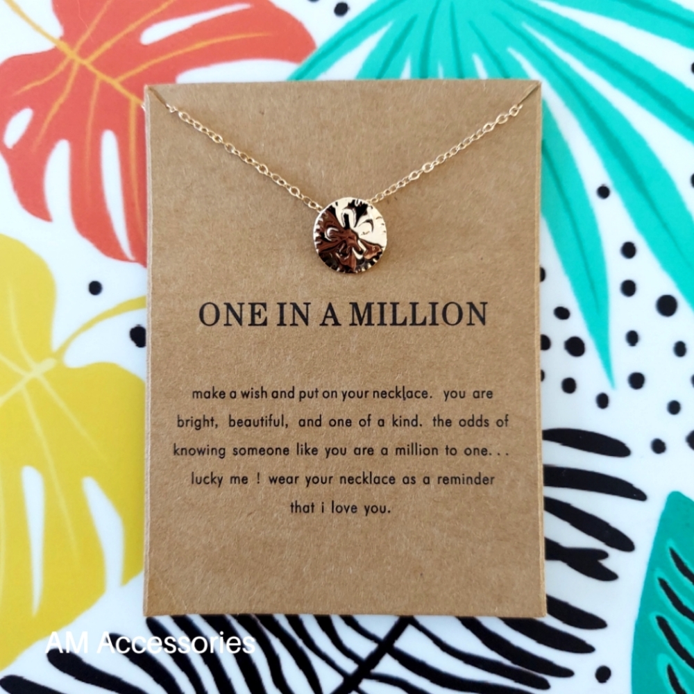 Make A Wish Intention Necklace - One In A Million